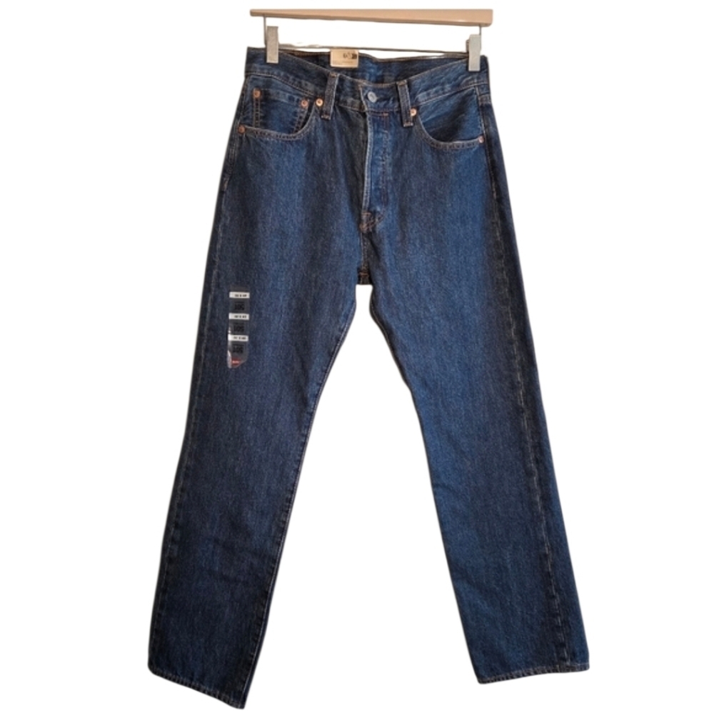 Levi's Men's 501 Original Straight Leg Button-Fly Jeans Sz 29X30 Classic Staple